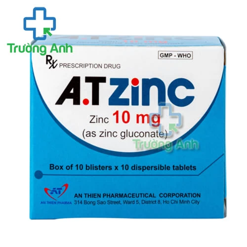 A.T Zinc 10mg (Atizinc) viên - Giúp bổ sung kẽm