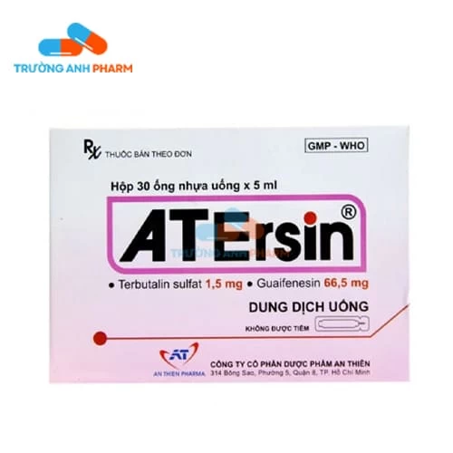 Atersin An Thiên (ống 5ml) - Thuốc long đờm, giảm ho