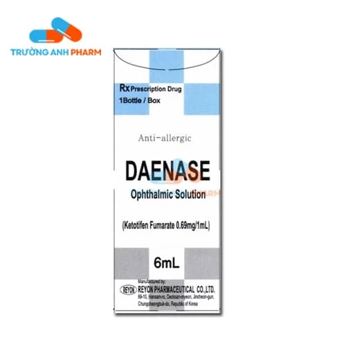Daenase - Thuốc điều trị triệu chứng viêm kết mạc dị ứng