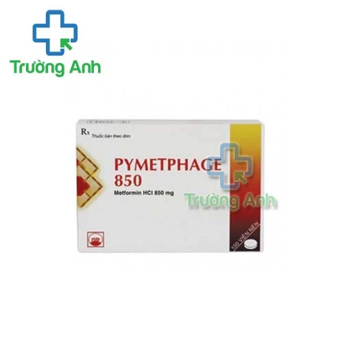 Pymetphage 850 Pymepharco - Thuốc điều trị đái tháo đường