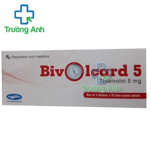Thuốc Bivolcard 5Mg -  Hộp 3 vỉ x 10 viên