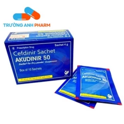 Akudinir 50 Akums - Thuốc điều trị nhiễm khuẩn da và mô