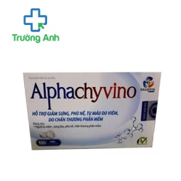 Alphachyvino Herbitech - Hỗ trợ làm giảm sưng, phù nề