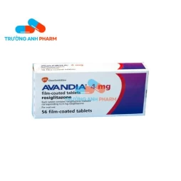Avandia 4mg Glaxo - Thuốc điều trị đái tháo đường typ 2