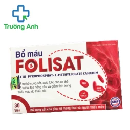 Bổ Máu Folisat Vgas - Giúp phòng ngừa thiếu máu do thiếu sắt