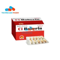 Ci Baberin Vinaphar - Hỗ trợ giảm viêm đại tràng, tiêu chảy