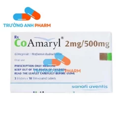 Co Amaryl 2mg/500mg Sanofi - Thuốc điều trị bệnh tiểu đường