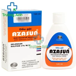 Dầu gội Azasun Extra 120ml - Sạch gàu, giảm ngứa, rụng tóc hiệu quả