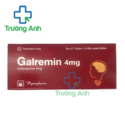 Galremin 4mg Pymepharco - Thuốc điều trị sa sút trí tuệ