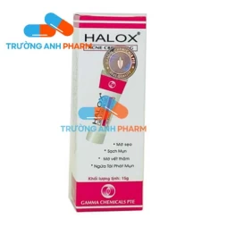 Halox cre. 15g Gamma - Thuốc điều trị mụn trứng cá