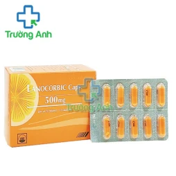 Lanocorbic Caps 500mg Pymepharco  - Sản phẩm bổ sung vitamin C cho cơ thể