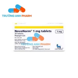 Novonorm 1mg Novo Nordisk - Thuốc điều trị đái tháo đường