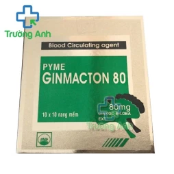 PymeGinmacton 80 Pymepharco - Thuốc điều trị chóng mặt, ù tai