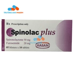 Spinolac plus Hasan - Thuốc điều trị suy tim sung huyết 