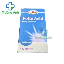 Thực Phẩm Bảo Vệ Sức Khỏe Ubb Folic Acid 800Mcg - Hộp 60 viên