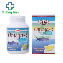 Thực Phẩm Bảo Vệ Sức Khỏe Ubb Omega 3 - Hộp 1 lọ 100 viên
