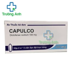Thuốc Capulco 100Mg - Hộp 2 vỉ x 5 viên