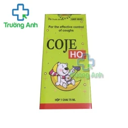 Thuốc Coje Ho Siro - Công ty cổ phần dược phẩm Trung Ương 3 