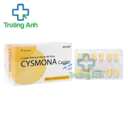Thuốc Cysmona Caplet -  Hộp 6 vỉ x 10 viên