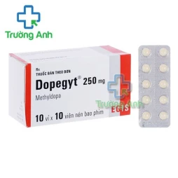 Thuốc Dopegyt 250Mg -  Hộp 10 vỉ x 10 viên