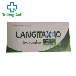 Thuốc Langitax 10 Mg -   Hộp 1 vỉ x 10 viên