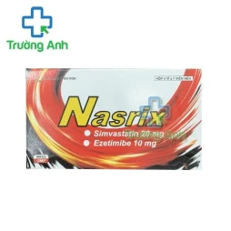 Thuốc Nasrix 20Mg/10Mg - Hộp 4 vỉ x 7 viên