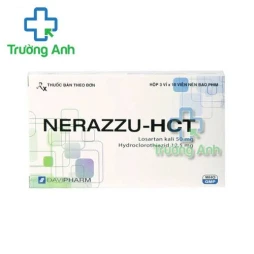 Thuốc Nerazzu-Hct - Hộp 3 vỉ x 10 viên