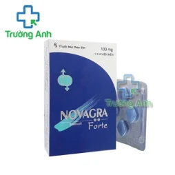 Thuốc Novagra Forte 100Mg - Hộp 1 vỉ x 4 viên