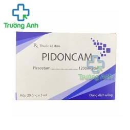 Thuốc Pidoncam 1200Mg/5Ml - Hộp 4 vỉ x 5 ống 5ml.