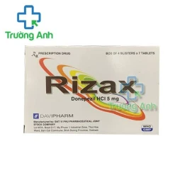 Thuốc Rizax 5Mg - Hộp 4 vỉ x 7 viên