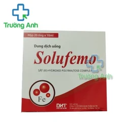 Thuốc Solufemo - Hộp 4 vỉ x 5 ống 10ml