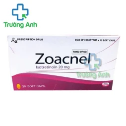 Thuốc Zoacnel 20Mg -   Hộp 3 vỉ x 10 viên