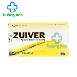 Thuốc Zuiver 300Mg - Hộp 3 vỉ (PVC-nhôm) x 10 viên