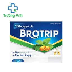 Viên Ngậm Brotrip TP Pharma - Giúp bổ phế, hỗ trợ hạn chế ho nhiều