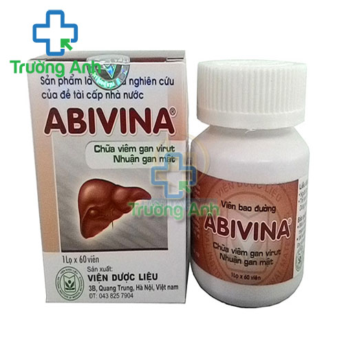 Abivina Viện dược liệu - Thuốc điều trị viêm gan virut hiệu quả