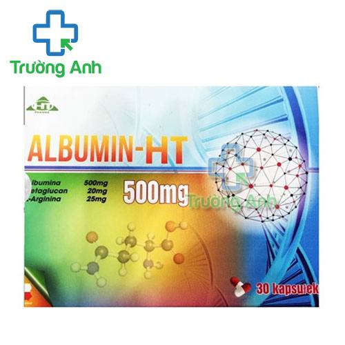 Albumin-Ht 500Mg - Hộp 30 viên (3 vỉ x 10 viên)