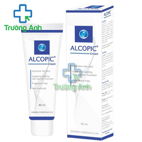 Alcopic Cream 40ml - Thuốc bôi điều trị viêm da, chàm da, eczema 