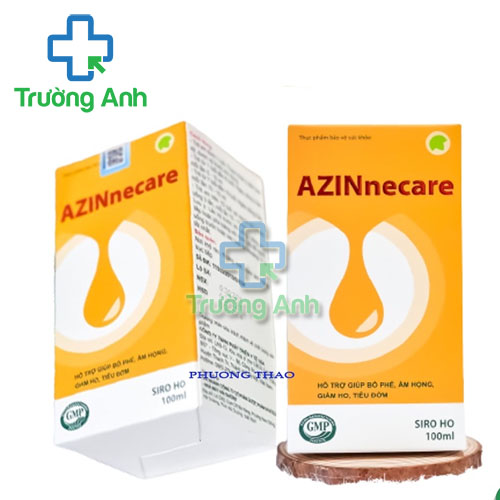 Azinnecare - Siro bổ phế,hỗ trợ giảm ho, đau họng hiệu quả