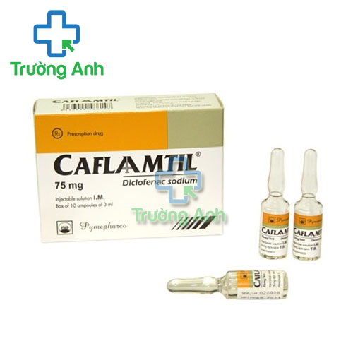 Caflaamtil 75mg/3ml Pymepharco - Thuốc giảm đau, chống viêm, thoái hoá khớp