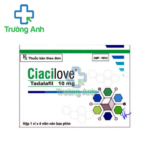 Ciacilove 10mg - Thuốc điều trị rối loạn cương dương hiệu quả ở nam giới