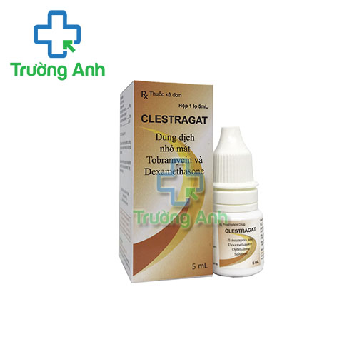 Clestragat 5ml - Nhỏ mắt điều trị viêm, nhiễm khuẩn mắt hiệu quả