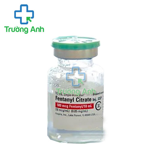 Fentanyl citrate 0,5mg/10ml Yichang - Thuốc tiêm giảm đau hiệu quả 