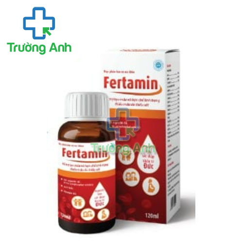 Fertamin 120ml IAP - Bổ sung sắt và acid folic hỗ trợ điều trị thiếu máu