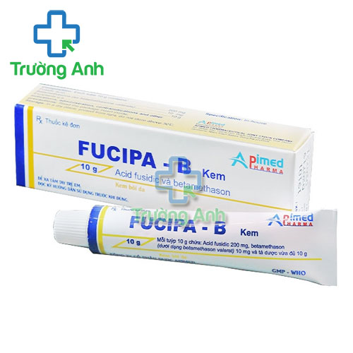 Fucipa-B - Kem bôi điều trị viêm da, nhiễm khuẩn da hiệu quả
