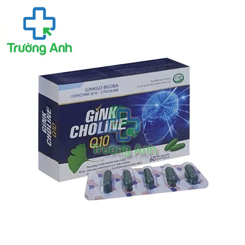 Gink Choline Q09 - Sản phẩm hỗ trợ tăng cường tuần hoàn máu não hiệu quả