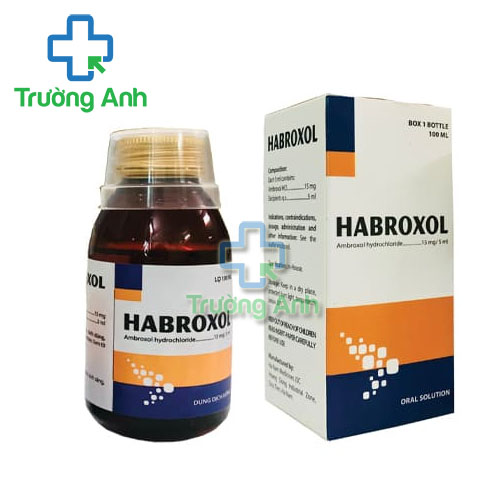 Habroxol 15mg/5ml Hamedi (100ml) - Siro làm tiêu chất nhầy hô hấp