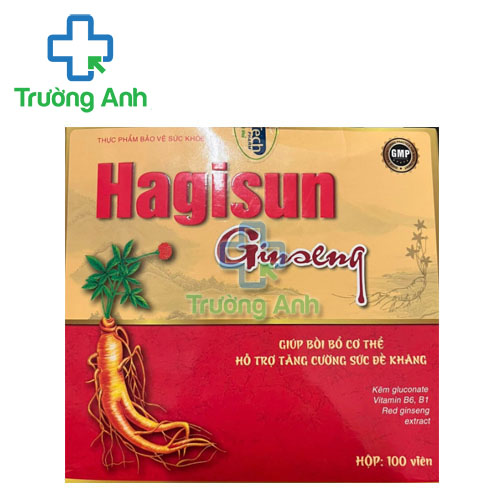 Hagisun Ginseng - Bổ sung vitamin và khoáng chất, tăng sức đề kháng của Ginseng