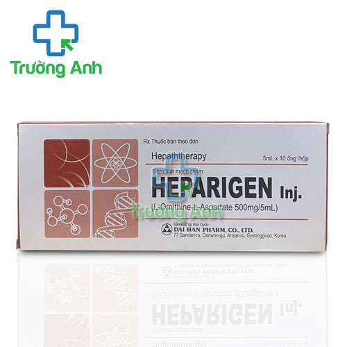 Heparigen Inj 500mg/5ml - Thuốc điều trị bệnh gan Hàn Quốc 