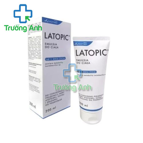 Latopic Body Emulsion 200ml - Sản phẩm hỗ trợ điều trị viêm da cơ địa