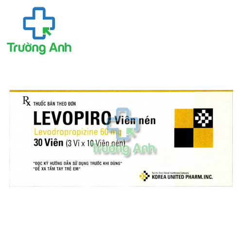 Levopiro 60mg (Levodropropizin) Korea United Pharm - Thuốc điều trị ho